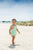Skipper Sunsuit Grace Bay Green With Beale Street Blue