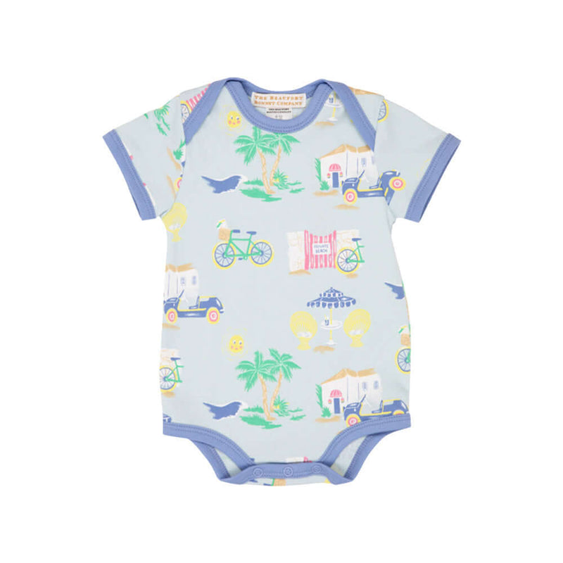 Walt Onesie - Bahama Bound With Park City Periwinkle