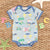 Walt Onesie - Bahama Bound With Park City Periwinkle