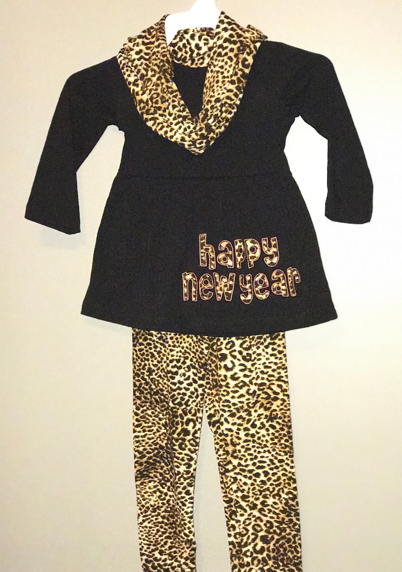 Happy New Year Outfit-Girls-Simply Blessed Children's Boutique