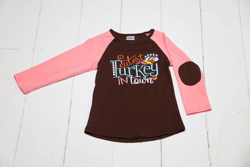 Cutest Turkey In Town-Girls-Simply Blessed Children's Boutique