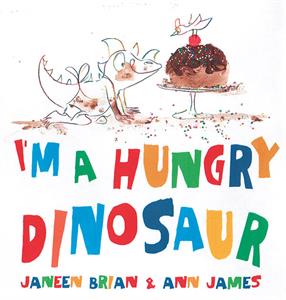I'm a Hungry Dinosaur Book-Books-Simply Blessed Children's Boutique