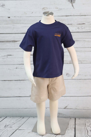 J Bailey Boys Navy Baseball T-Shirt-Boys-Simply Blessed Children's Boutique