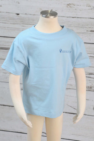 J Bailey Boys Blue Golf TShirt-Boys-Simply Blessed Children's Boutique