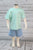 J Bailey Fish With Hooks T-Shirt on Seaglass Green Shirt-Boys-Simply Blessed Children's Boutique