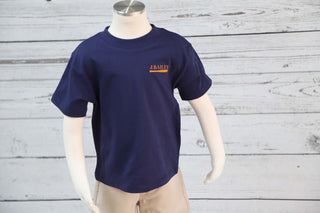 J Bailey Boys Navy Baseball T-Shirt-Boys-Simply Blessed Children's Boutique