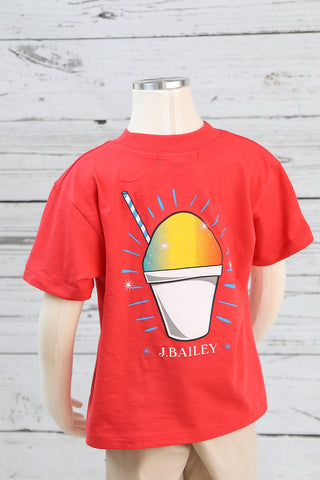 J Bailey Boys Short Sleeve Snow Cone Graphic T-Shirt-Boys-Simply Blessed Children's Boutique