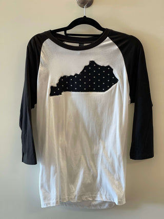 Kentucky Cross Raglan Shirt-Misc.-Simply Blessed Children's Boutique