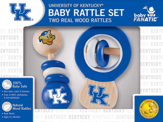 Kentucky Wildcats - Baby Rattles 2-Pack-Toys-Simply Blessed Children's Boutique