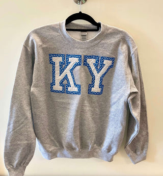 Ladies KY Double Appliqué Sweatshirt - Mom & Me-Mom & Me-Simply Blessed Children's Boutique