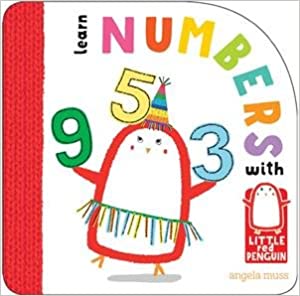 Learn Numbers with Little Red Penguin Book-Books-Simply Blessed Children's Boutique