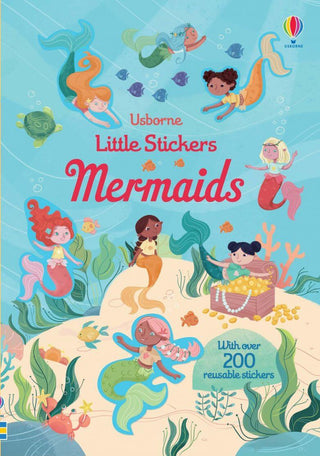 Usborne Little First Stickers Mermaids Book-Books-Simply Blessed Children's Boutique