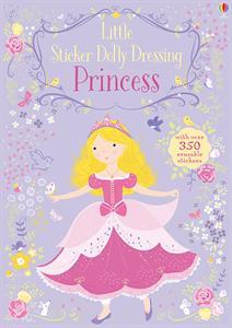 Usborne Little Sticker Dolly Dressing - Princess Book-Books-Simply Blessed Children's Boutique