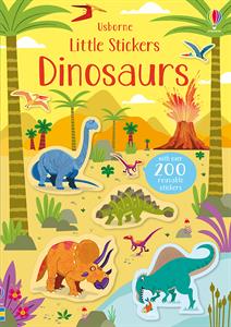 Little Stickers Dinosaurs Book - Usborne-Books-Simply Blessed Children's Boutique