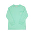 Long Sleeve Carter Crewneck Grace Bay Green With Multicolor Stork