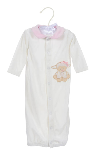 Lillie The Lamb Sack Gown 0-6 Months
