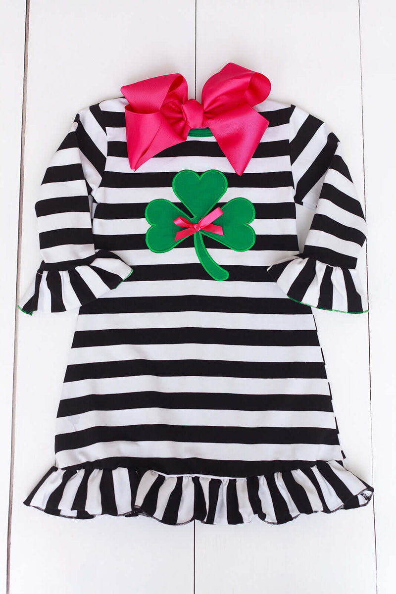 Shamrock Dress-Girls-Simply Blessed Children's Boutique