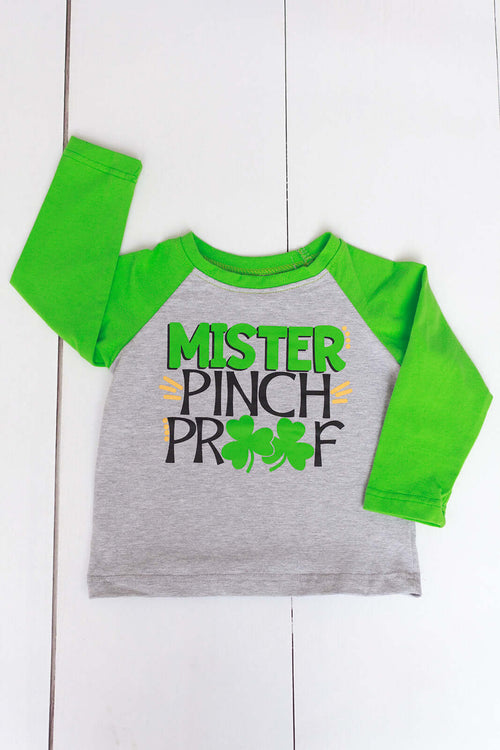 "Mr. Pinch Proof" Boys St Patrick's Day shirt