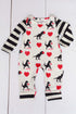 Dinosaur Valentine Romper