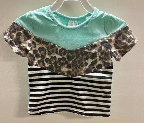Mom & Me Leopard Print Shirt - Girls