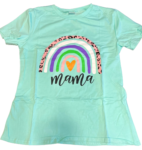 Mom & Me Mama Rainbow Shirt