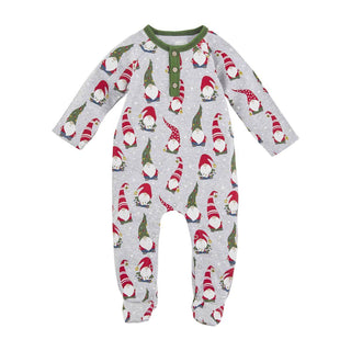 Mud Pie Christmas Gnome Sleeper-Infants-Simply Blessed Children's Boutique