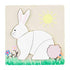 Mud Pie Wooden Bunny Square Easter Puzzle