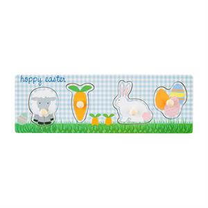 mud pie WOODEN EASTER PUZZLE montessori