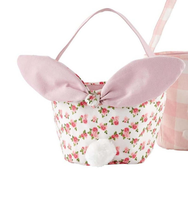 Pink Rose Easter Basket