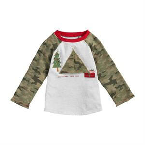 TENT CAMO CHRISTMAS LONG SLEEVE TEE