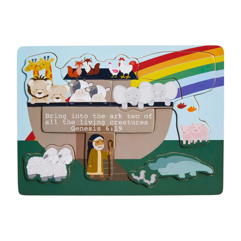 Mud Pie Wood Noah's Ark Puzzle