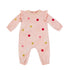 Pink Polka Dot Baby Girl Bodysuit