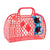 Mud pie basket purse with blue rainbow glasses