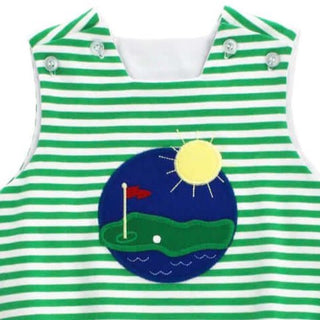 Par For The Course Knit Infant Bubble - Bailey Boys-Infants-Simply Blessed Children's Boutique