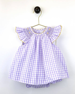 smocked petit ami top and bloomer girls boutique outfit