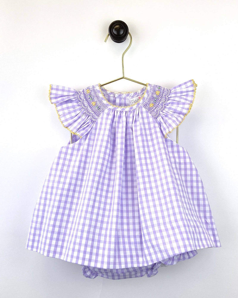 smocked petit ami top and bloomer girls boutique outfit