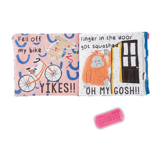 Pink Ouch Pouch Baby Book-Books-Simply Blessed Children's Boutique