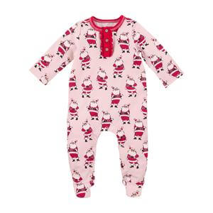 Pink Santa Sleeper-Infants-Simply Blessed Children's Boutique