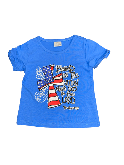 4th of July Shirt -Psalm 33:12