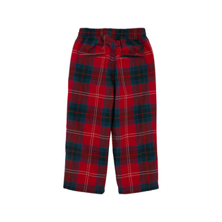 Sheffield Pants - Middleton Place Plaid With Grier Green Stork-Boys Pants-Simply Blessed Children's Boutique