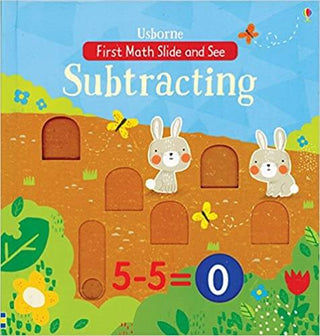 Slide and See Subtracting Book - Usborne-Books-Simply Blessed Children's Boutique