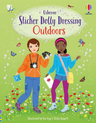 Usborne Sticker Dolly Dressing Outdoors Book-Books-Simply Blessed Children's Boutique