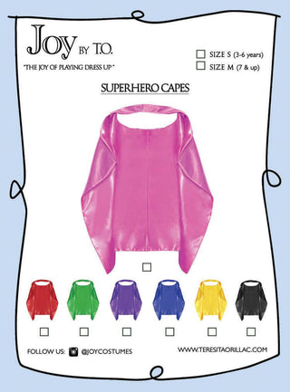 Superhero Cape Pink-costumes-Simply Blessed Children's Boutique
