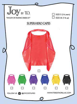 Superhero Cape Red-costumes-Simply Blessed Children's Boutique