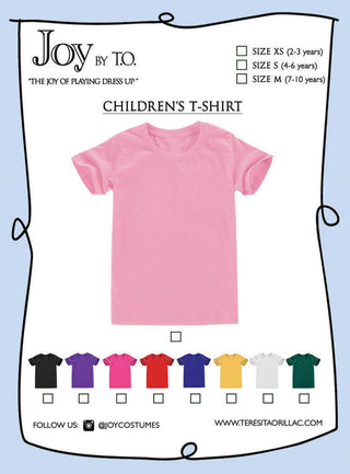 Kids' T-shirt in Light Pink-Girls Short Sleeve Shirts-Simply Blessed Children's Boutique