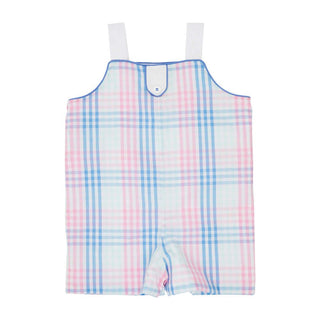 Teddy's Tab Jon Jon in Spring Party Plaid-Misc.-Simply Blessed Children's Boutique