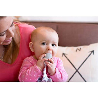 The Teething Egg - Gray-Baby Accessories-Simply Blessed Children's Boutique