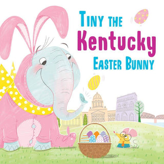 Tiny the Kentucky Easter Bunny (Hard Cover) Book-Books-Simply Blessed Children's Boutique