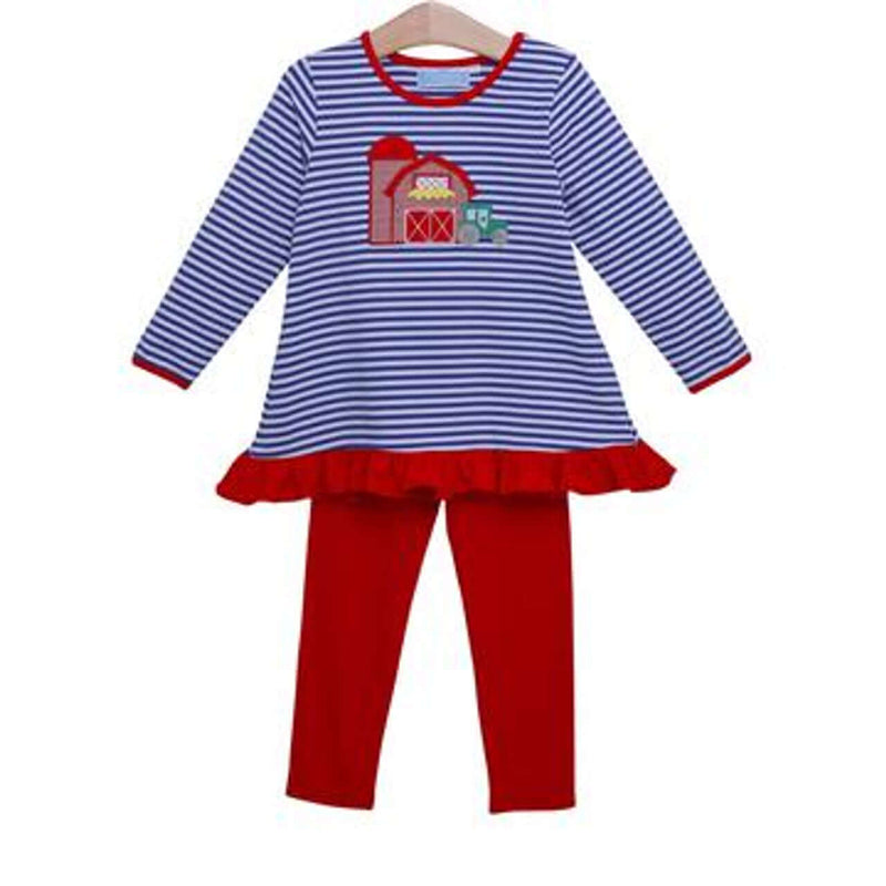 Farm Ruffle Pants Set