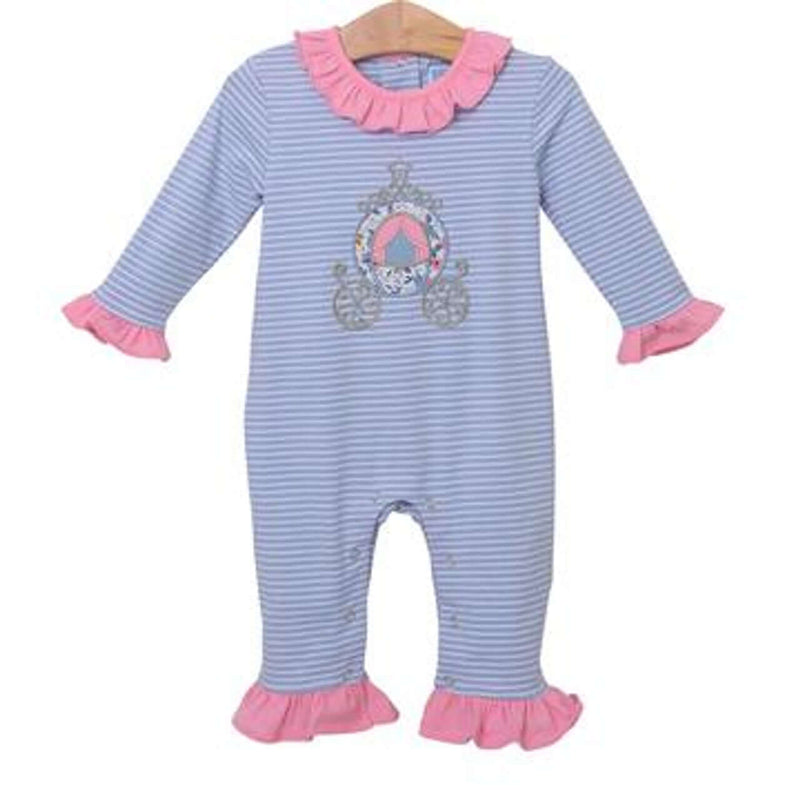 Princess Carriage Ruffle Romper